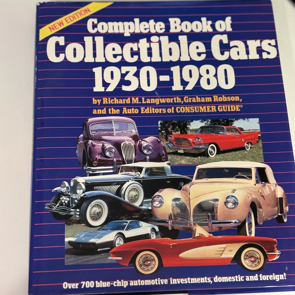 Complete Book of Collectible Cars 1930-1980